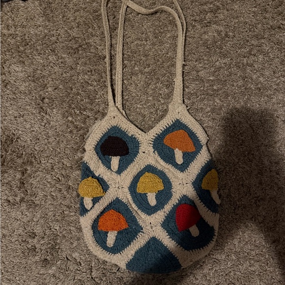Primitives by Kathy Handbags - Primitives by Kathy Multicolor Mushroom Shoulder Bag